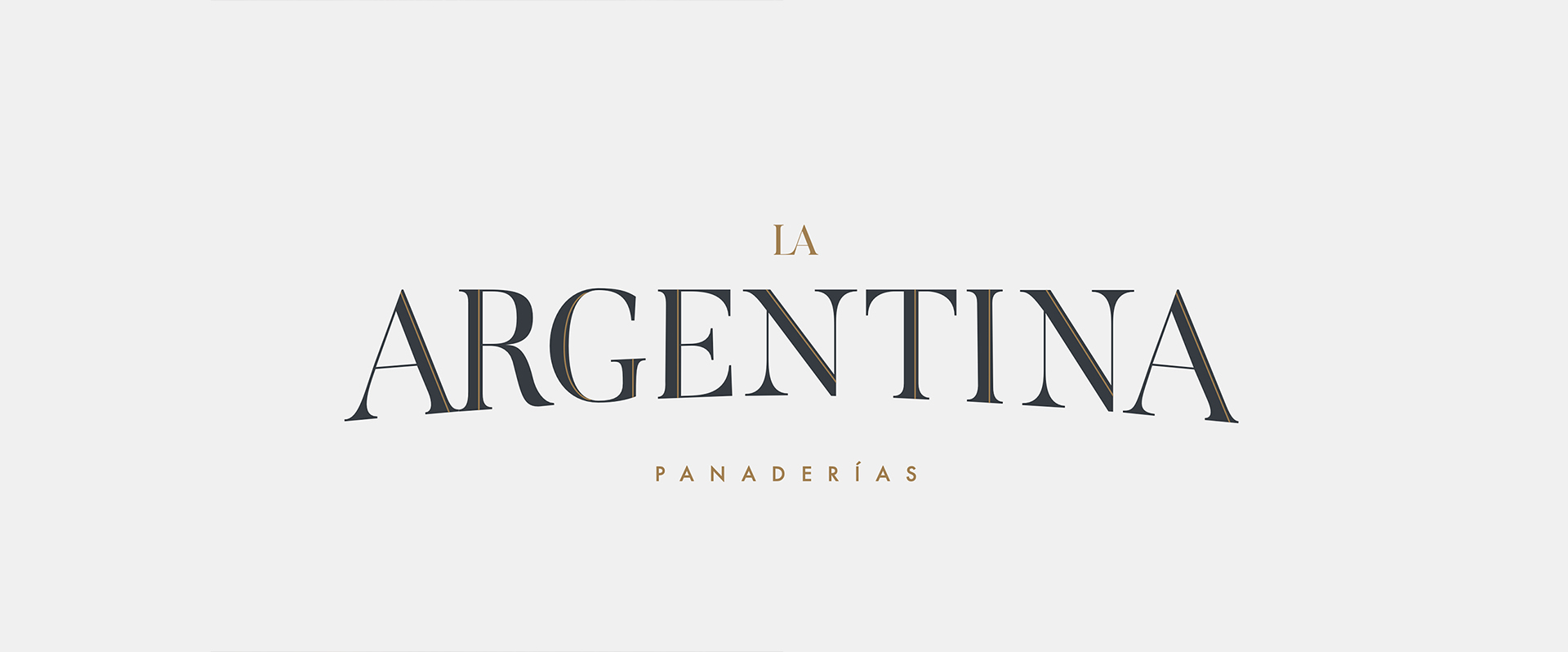 La Argentina wordmark & A monogram
