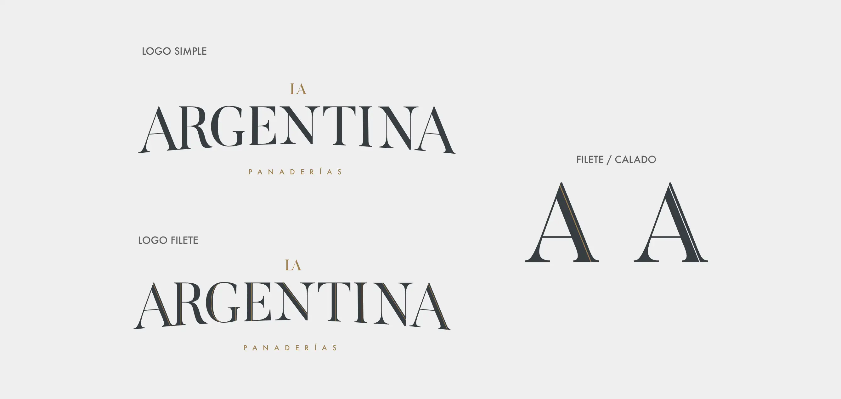 La Argentina — brand application