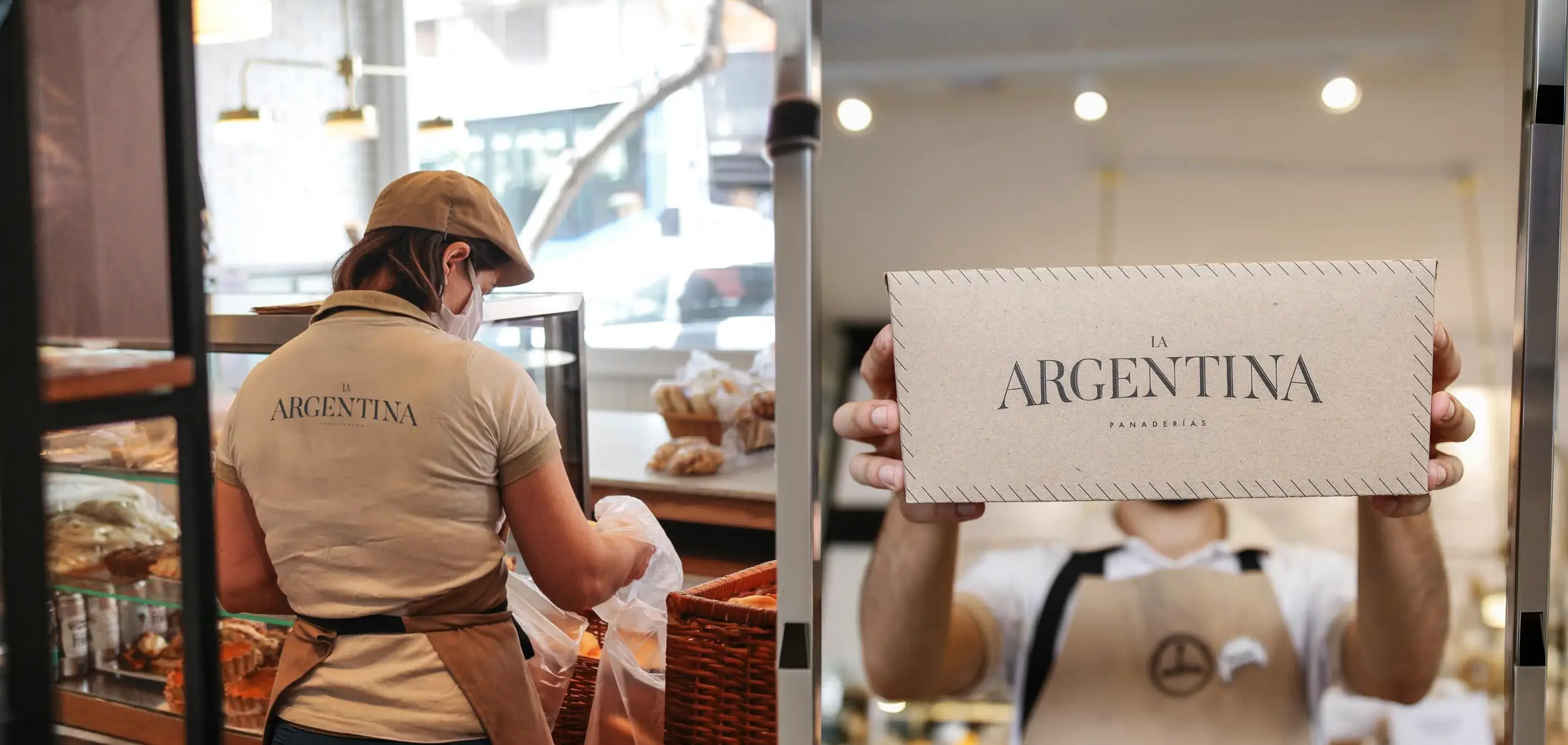 La Argentina — brand application