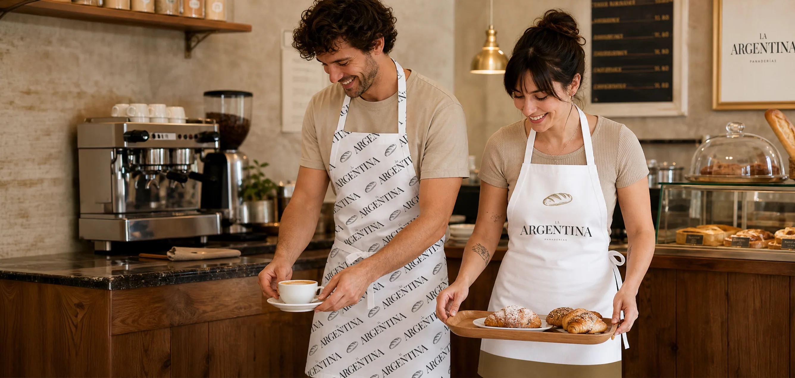 La Argentina — brand application