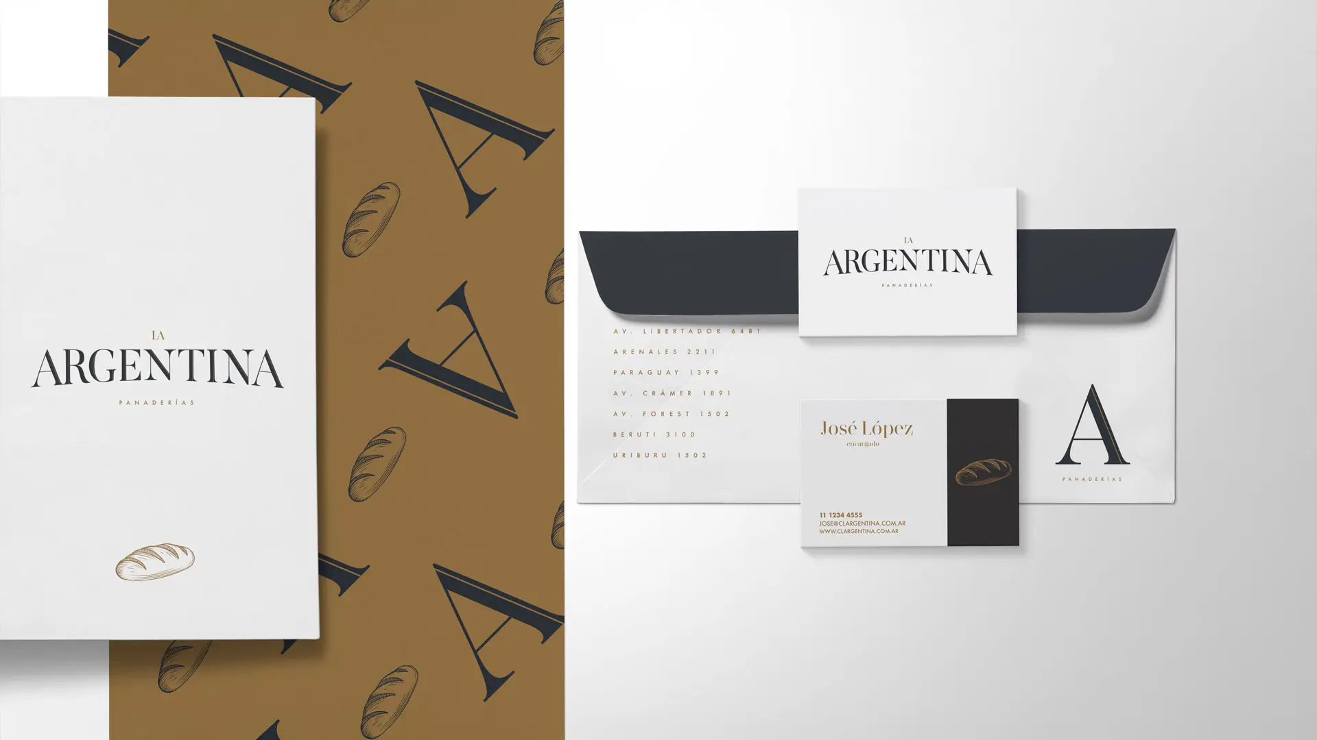 La Argentina — stationery and packaging system