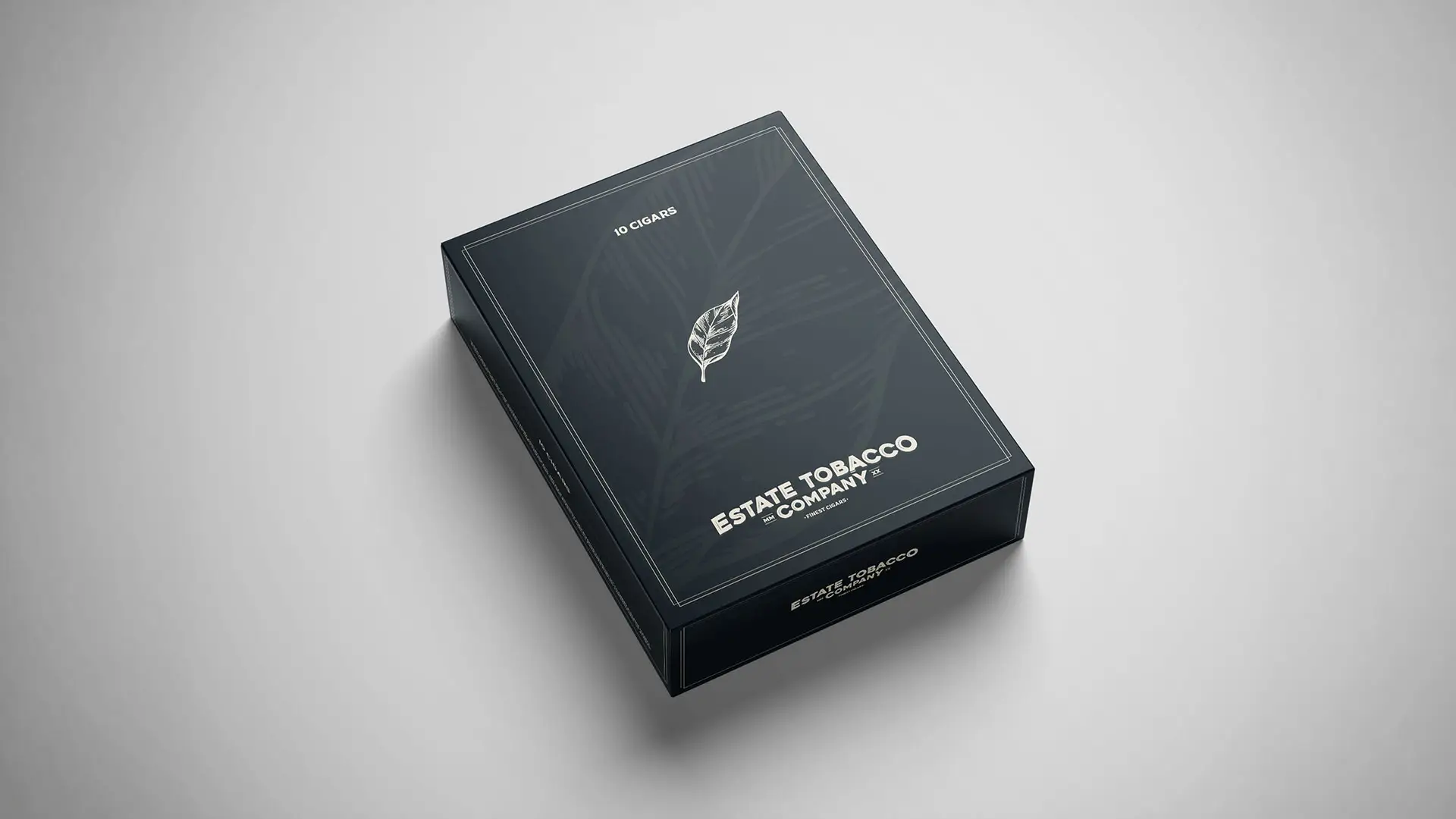 Estate Tobacco Company — premium packaging design