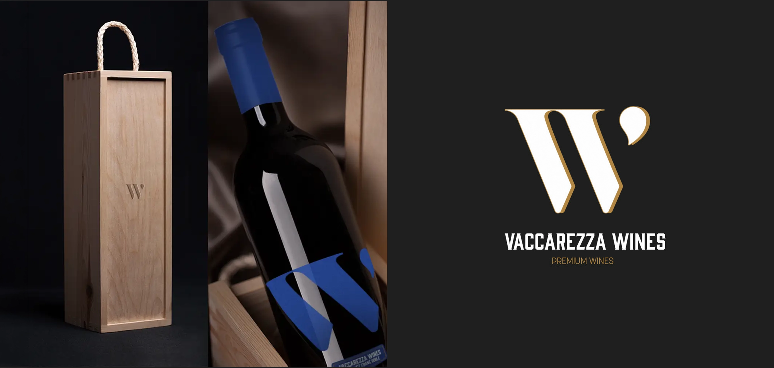 Vaccarezza Wines — brand application